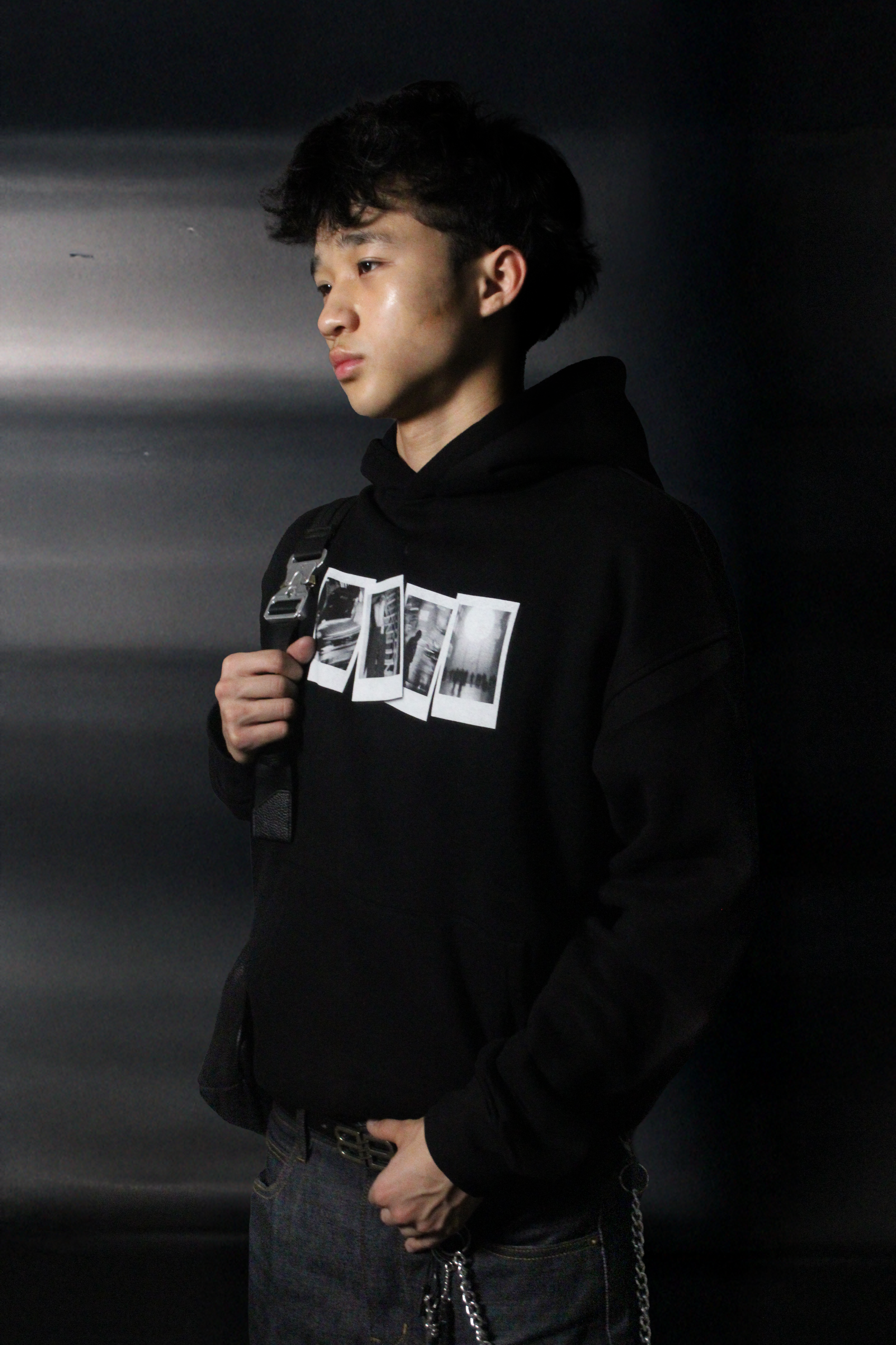 MEMORIES* HOODIE - BLACK